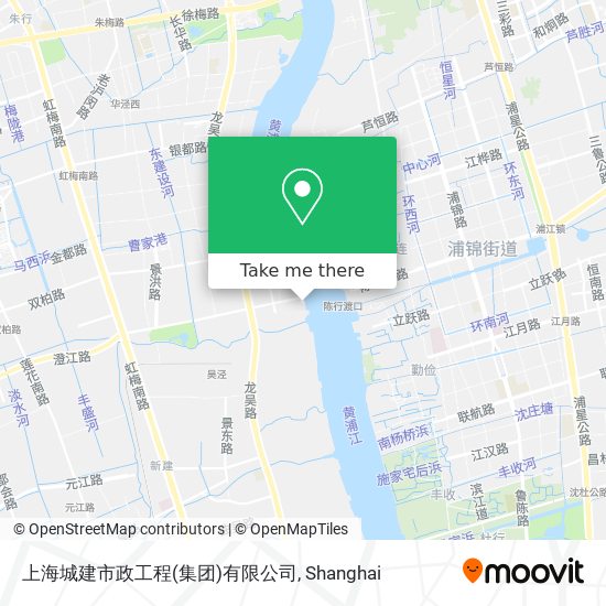 上海城建市政工程(集团)有限公司 map