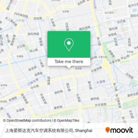 上海爱斯达克汽车空调系统有限公司 map