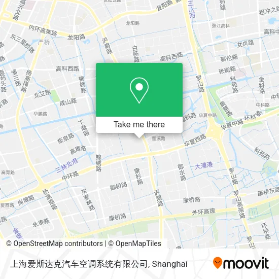 上海爱斯达克汽车空调系统有限公司 map