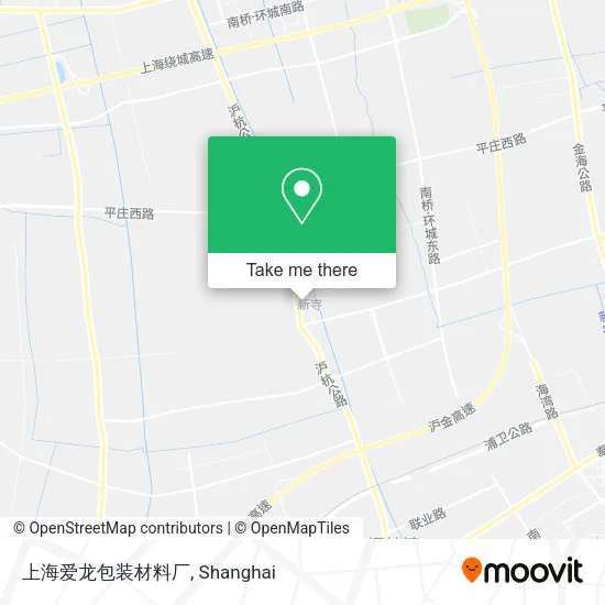 上海爱龙包装材料厂 map