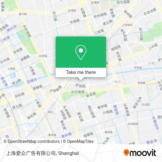 上海爱众广告有限公司 map