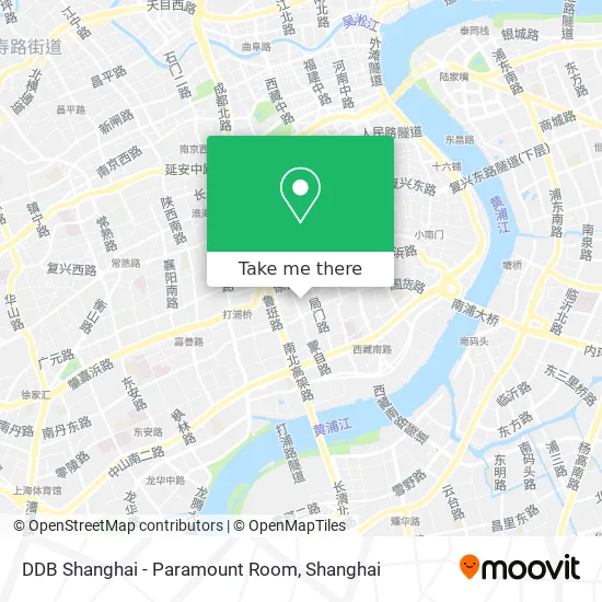 DDB Shanghai - Paramount Room map