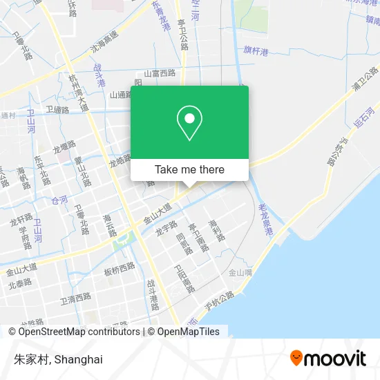 朱家村 map