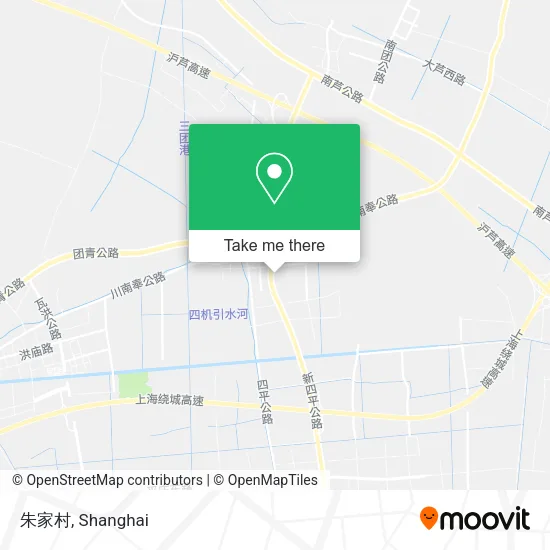 朱家村 map