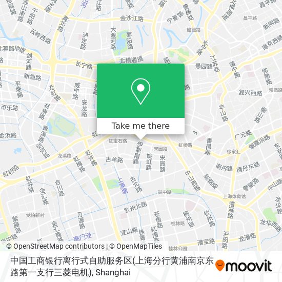 中国工商银行离行式自助服务区(上海分行黄浦南京东路第一支行三菱电机) map