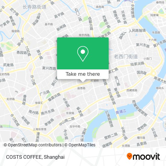 COSTS COFFEE map