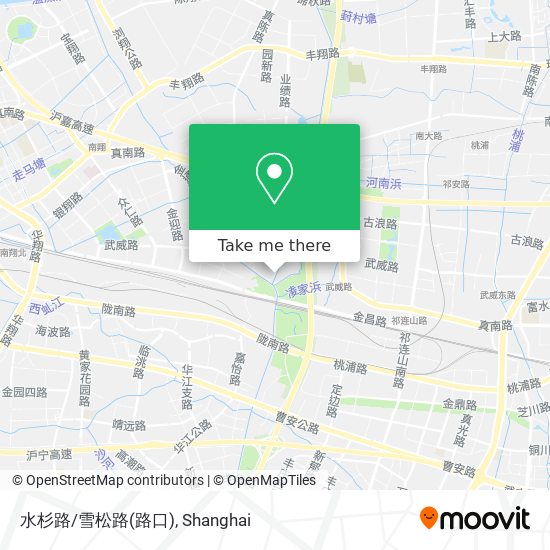水杉路/雪松路(路口) map