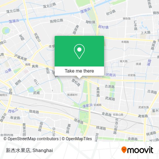 新杰水果店 map