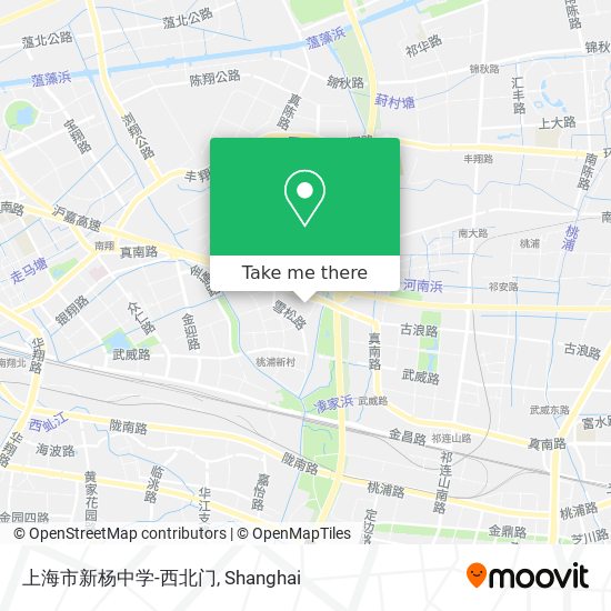 上海市新杨中学-西北门 map