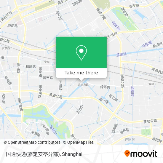 国通快递(嘉定安亭分部) map