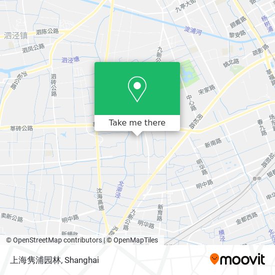 上海隽浦园林 map