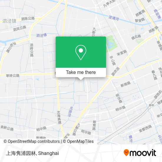 上海隽浦园林 map