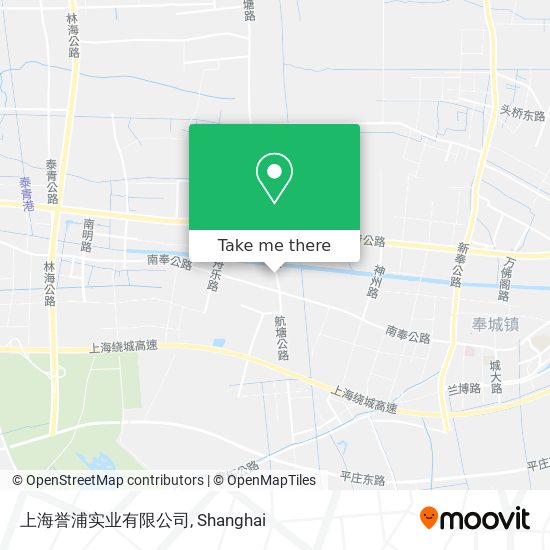 上海誉浦实业有限公司 map