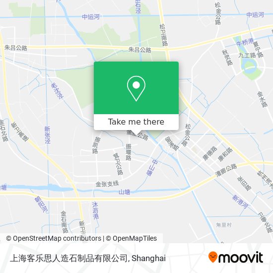 上海客乐思人造石制品有限公司 map