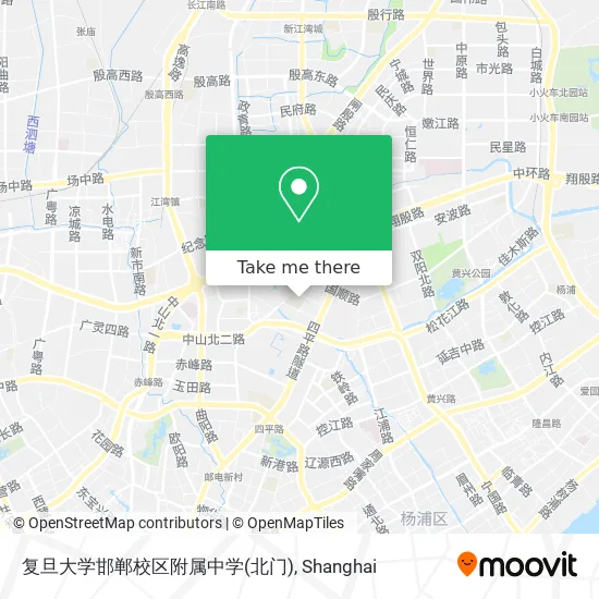 复旦大学邯郸校区附属中学(北门) map