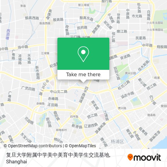 复旦大学附属中学美中美育中美学生交流基地 map