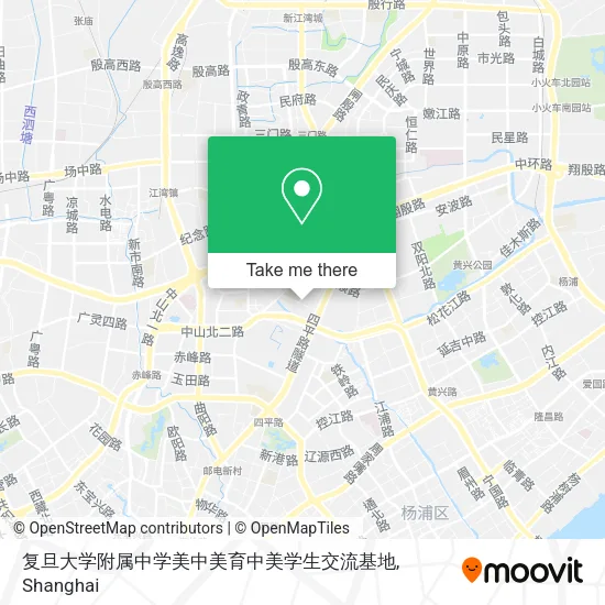 复旦大学附属中学美中美育中美学生交流基地 map