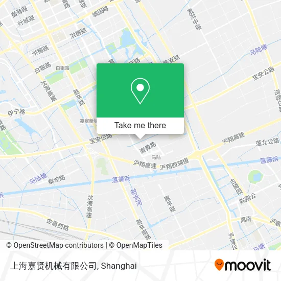 上海嘉贤机械有限公司 map