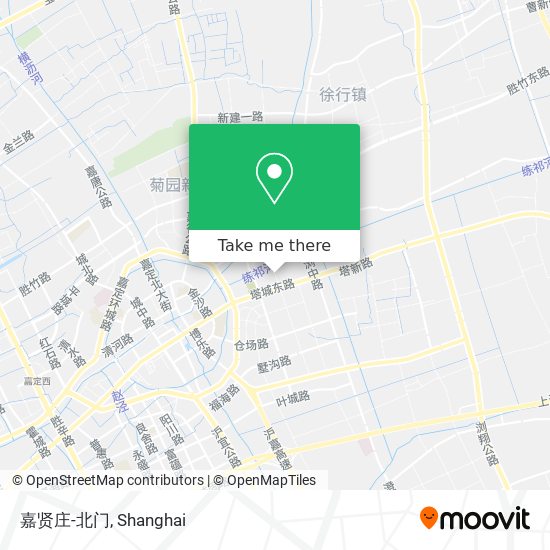 嘉贤庄-北门 map