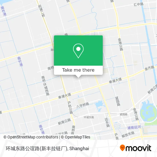 环城东路公谊路(新丰拉链厂) map
