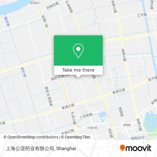 上海公谊药业有限公司 map