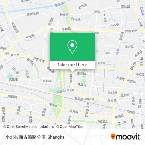 小刘拉面古浪路分店 map