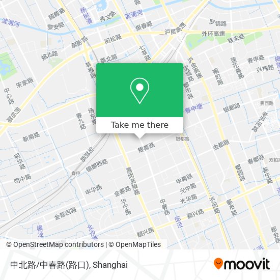 申北路/中春路(路口) map