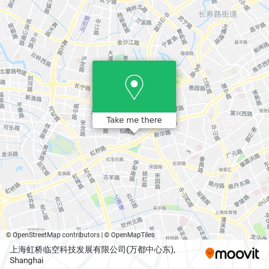 上海虹桥临空科技发展有限公司(万都中心东) map