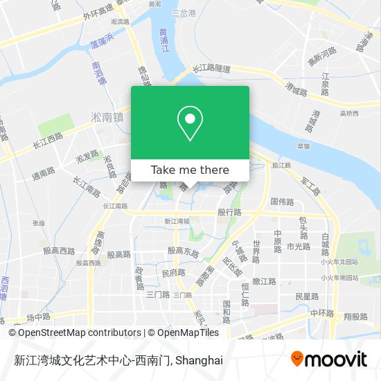 新江湾城文化艺术中心-西南门 map