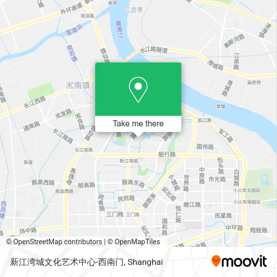 新江湾城文化艺术中心-西南门 map