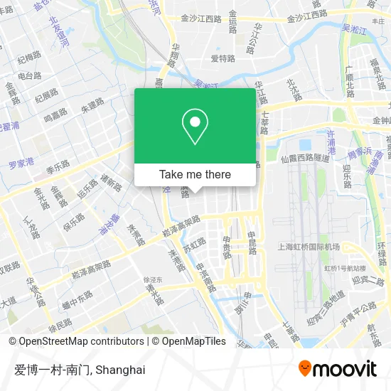 爱博一村-南门 map