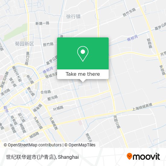 世纪联华超市(沪青店) map
