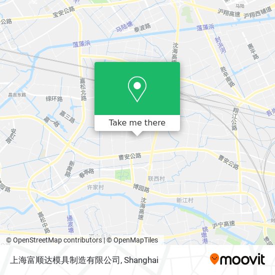上海富顺达模具制造有限公司 map