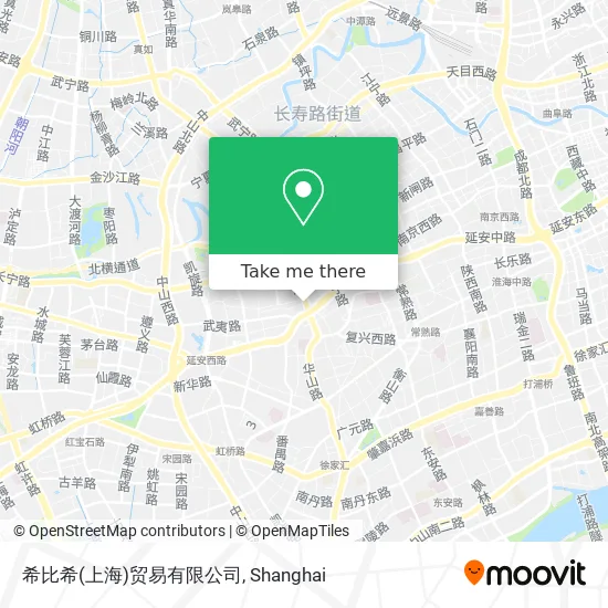 希比希(上海)贸易有限公司 map