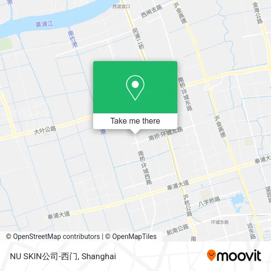 NU SKIN公司-西门 map