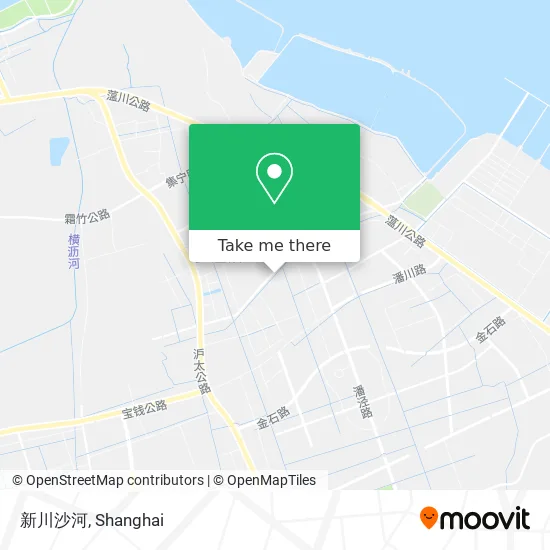 新川沙河 map