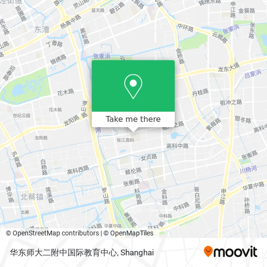华东师大二附中国际教育中心 map