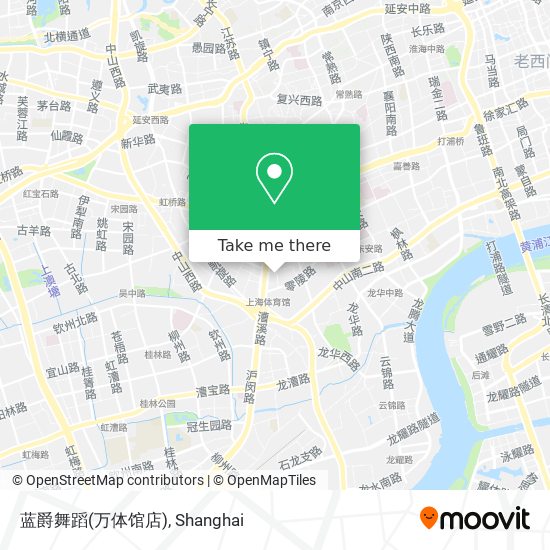 蓝爵舞蹈(万体馆店) map