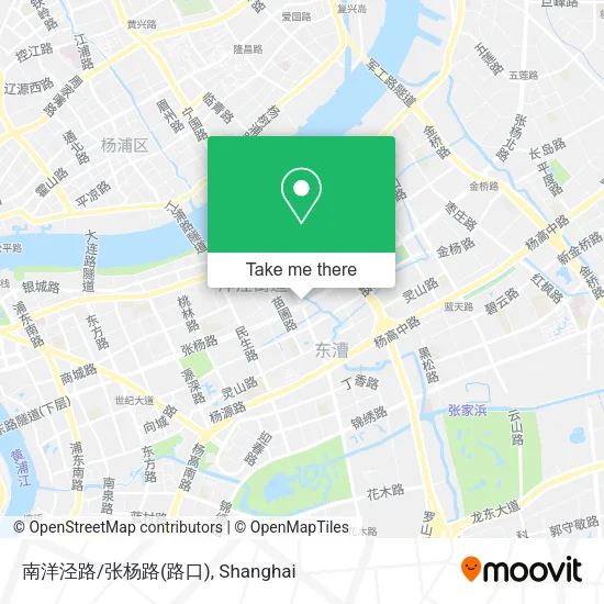 南洋泾路/张杨路(路口) map
