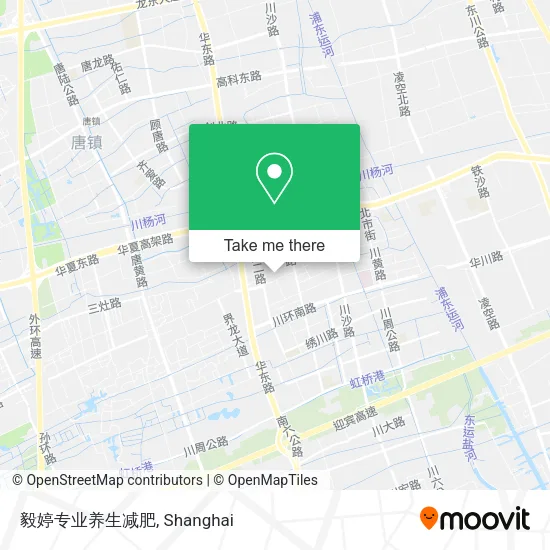 毅婷专业养生减肥 map
