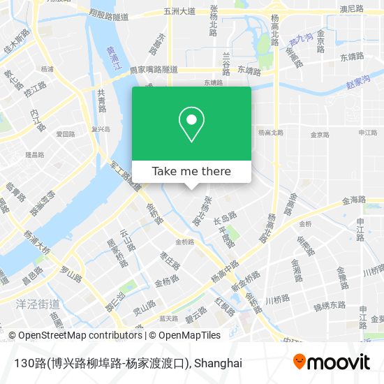 130路(博兴路柳埠路-杨家渡渡口) map