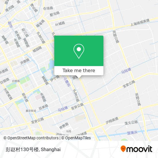 彭赵村130号楼 map