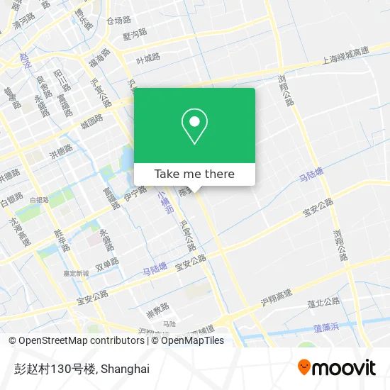 彭赵村130号楼 map