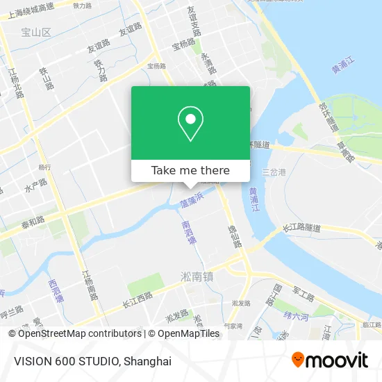 VISION 600 STUDIO map