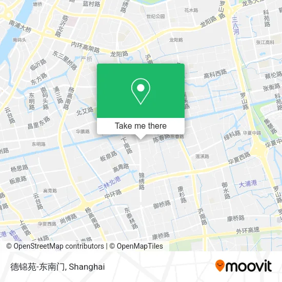 德锦苑-东南门 map