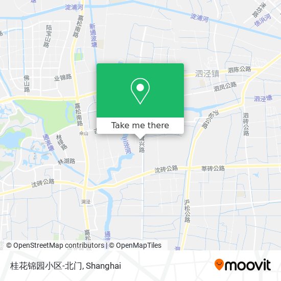 桂花锦园小区-北门 map