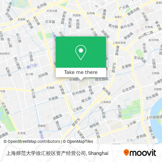 上海师范大学徐汇校区资产经营公司 map