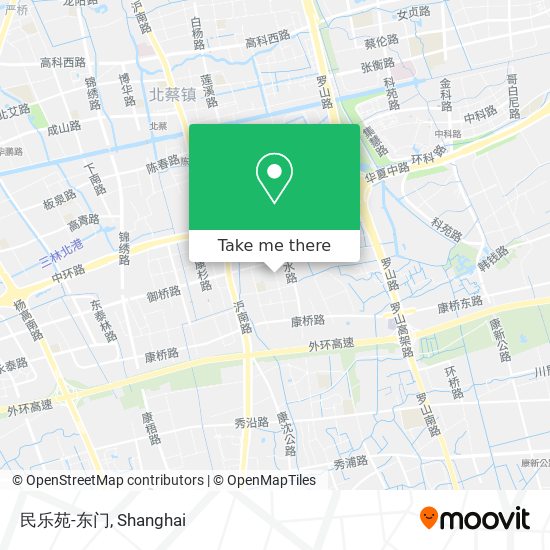 民乐苑-东门 map