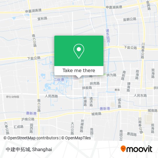 中建申拓城 map