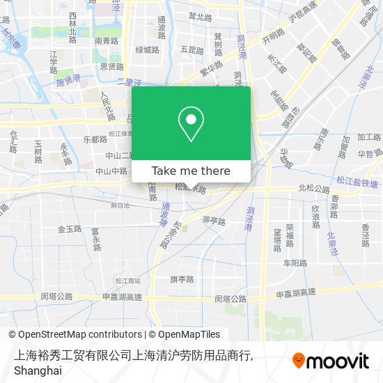 上海裕秀工贸有限公司上海清沪劳防用品商行 map